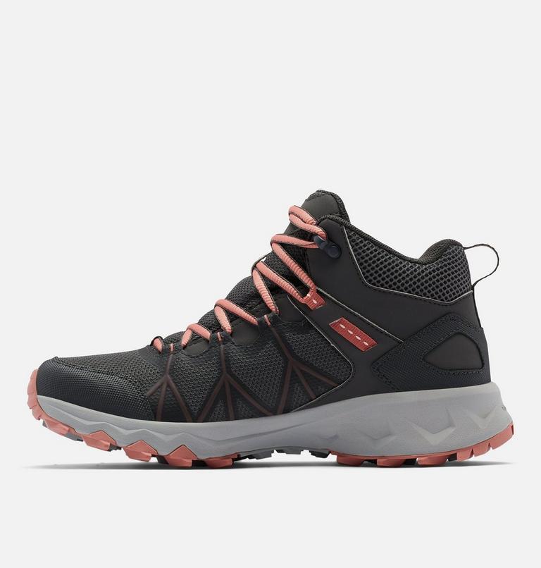 Women's Peakfreak II Mid OutDry Boot, Color: Dark Grey, Dark Coral, image 5