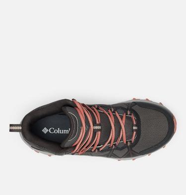 Women's Peakfreak II Mid OutDry Boot, Color: Dark Grey, Dark Coral, image 3