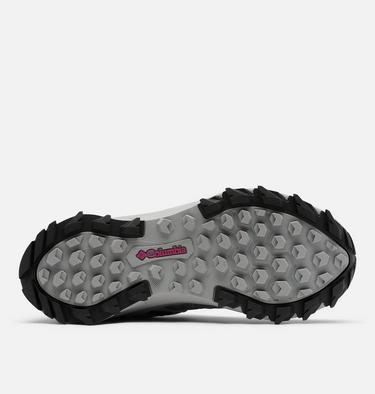 Women's Peakfreak II OutDry Shoe, Color: Monument, Wild Fuchsia, image 4