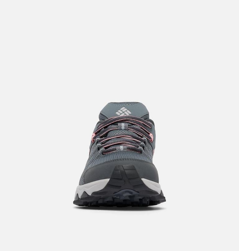 Women's Peakfreak II Outdry Waterproof Hiking Shoe, Color: Graphite, Salmon Rose, image 8