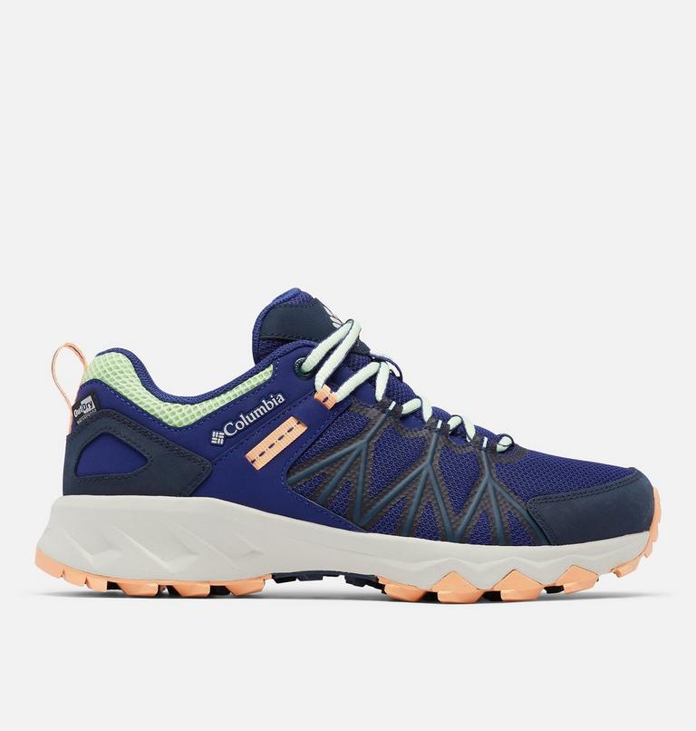 Women's Peakfreak II Outdry Waterproof Hiking Shoe, Color: Dark Sapphire, Key West, image 1