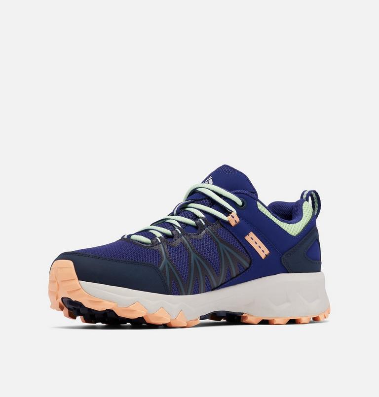 Women's Peakfreak II Outdry Waterproof Hiking Shoe, Color: Dark Sapphire, Key West, image 6