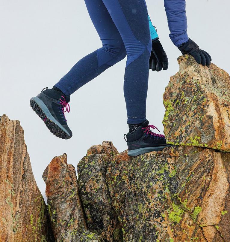 Trailstorm Mid wasserdichter Wanderschuh f&uuml;r Frauen, Color: Black, Red Onion, image 12