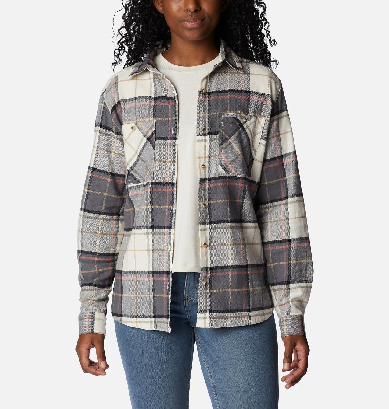 Women's Clay Hills™ Stretch Flannel Shirt 8