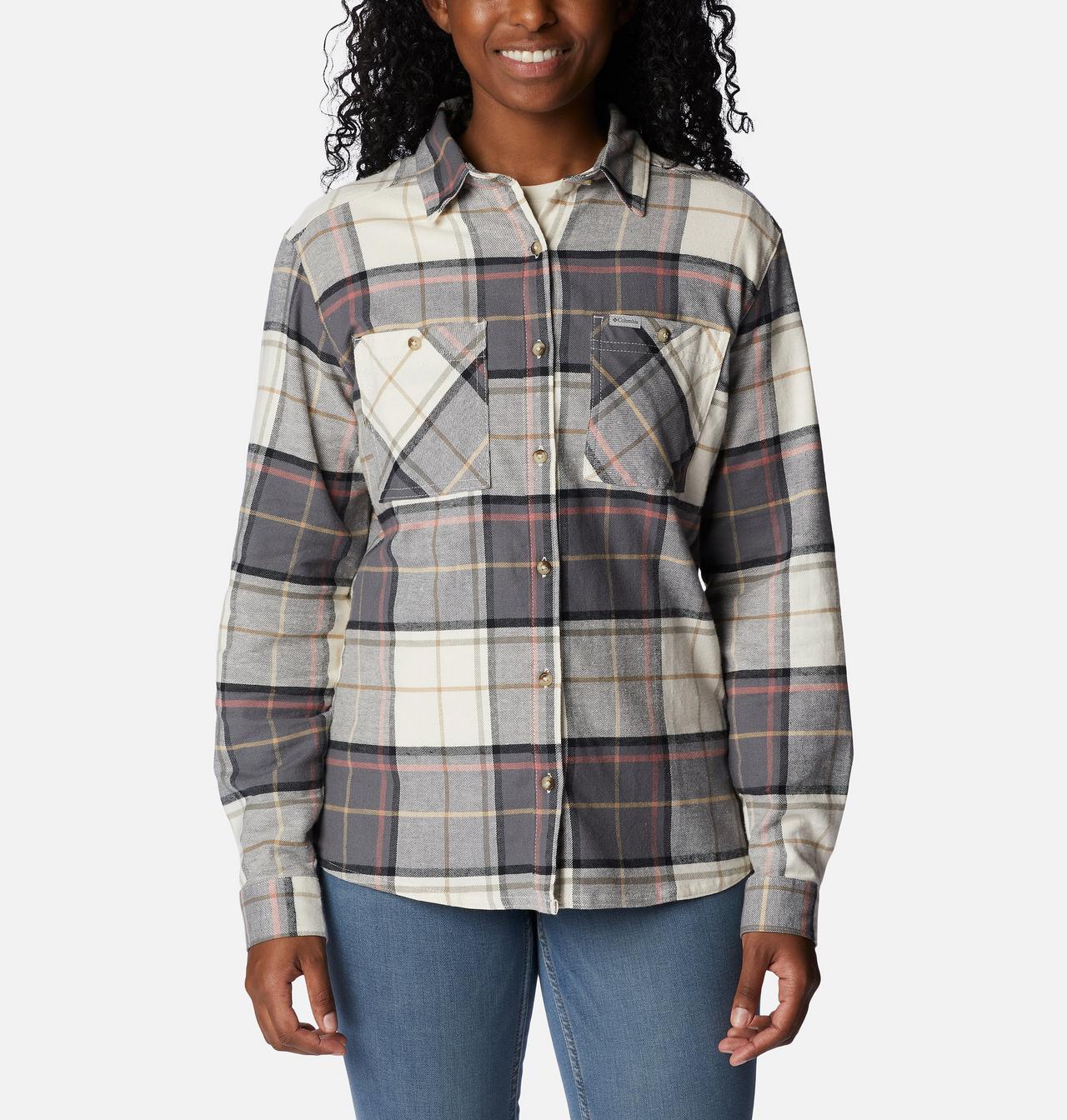 Women's Clay Hills™ Stretch Flannel Shirt 1