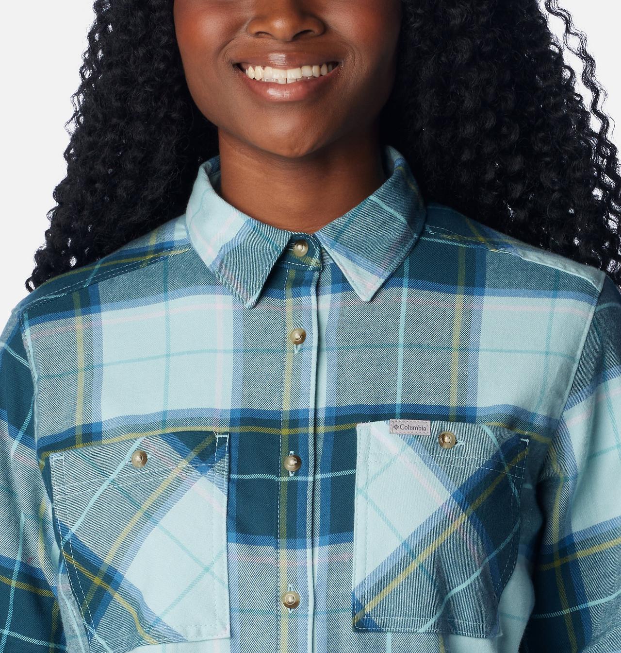 Women's Clay Hills™ Stretch Flannel Shirt 4