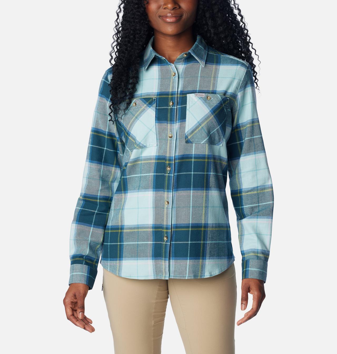 Women's Clay Hills™ Stretch Flannel Shirt 1