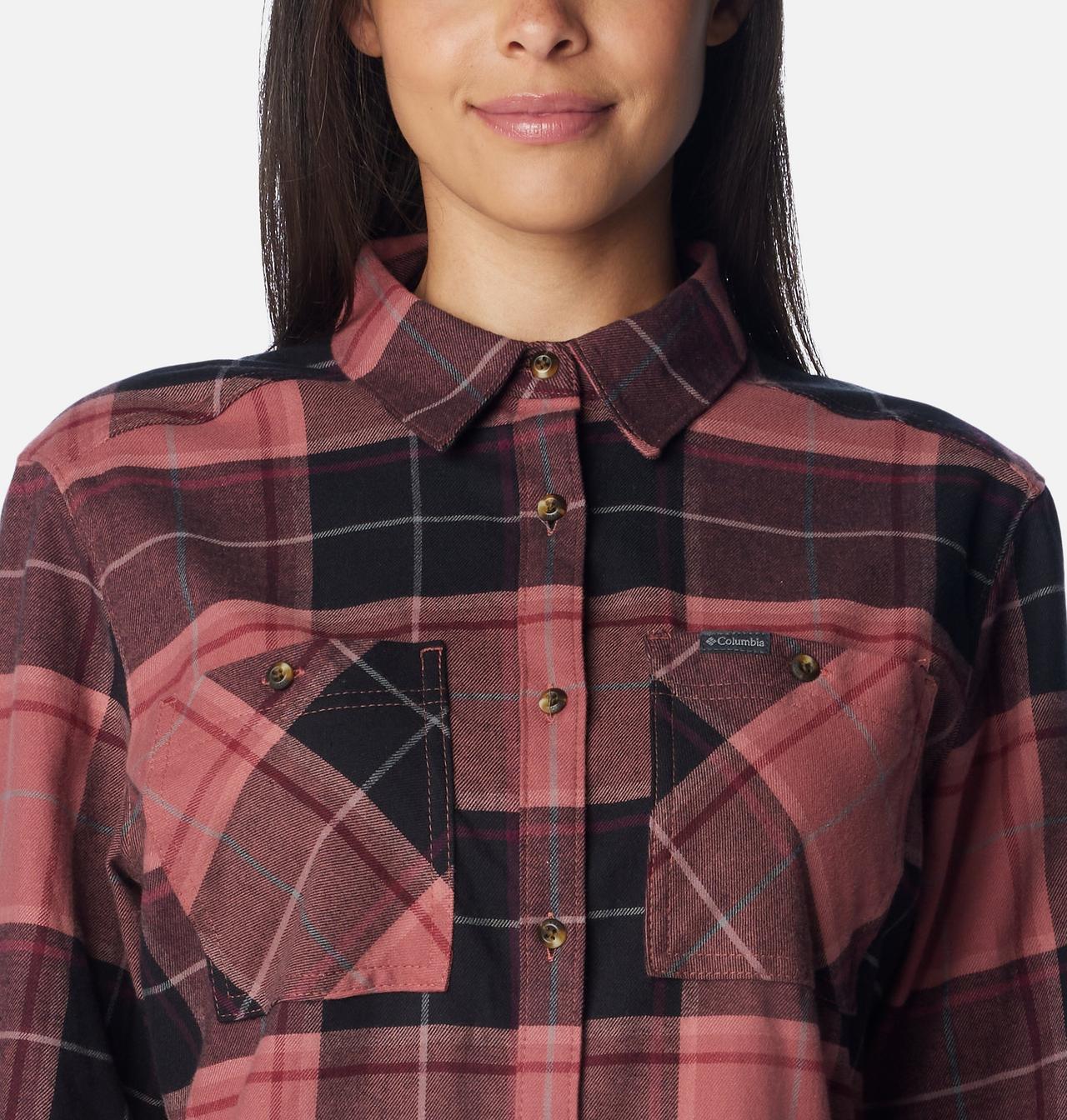 Women's Clay Hills™ Stretch Flannel Shirt 4