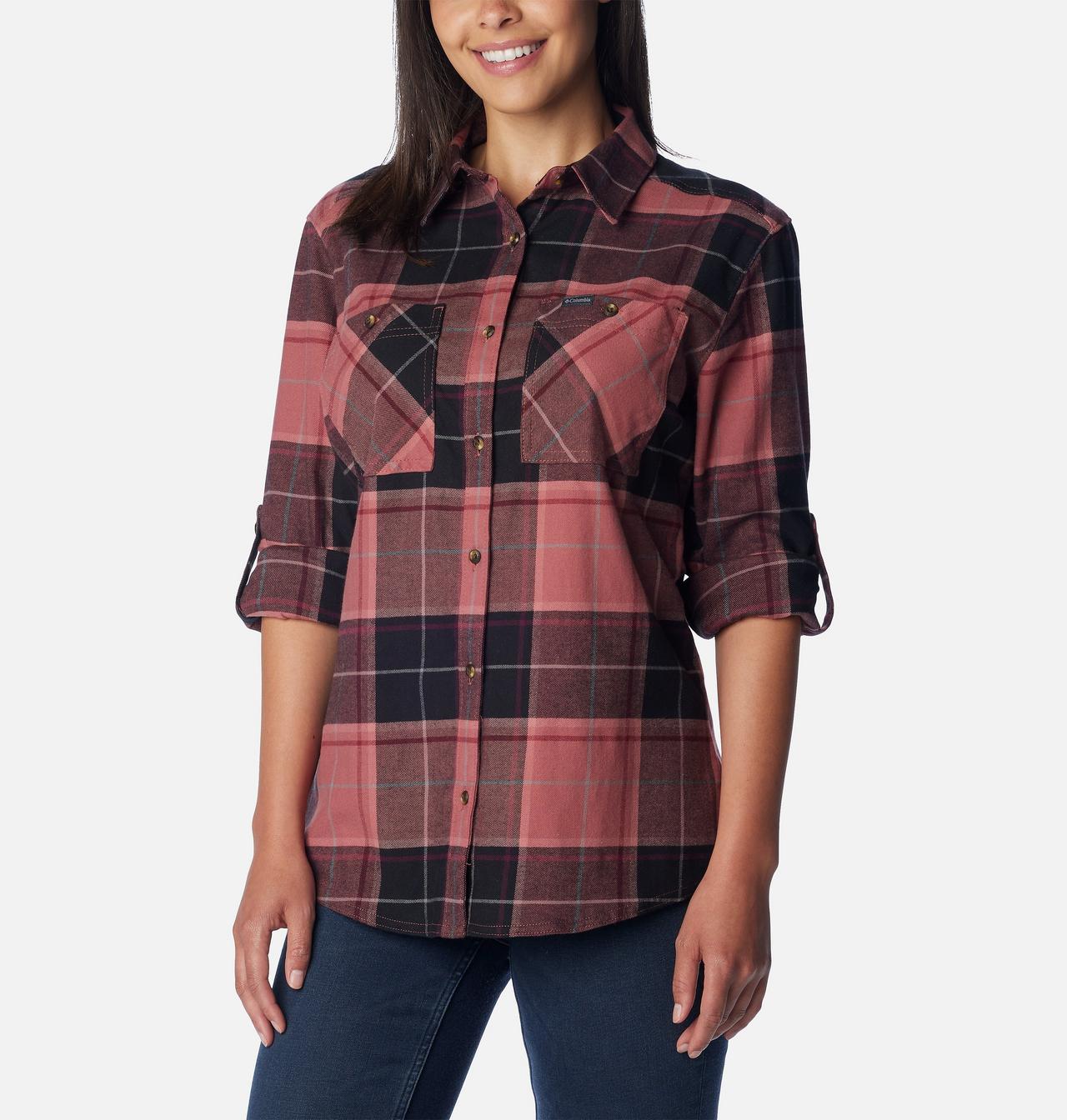 Women's Clay Hills™ Stretch Flannel Shirt 6