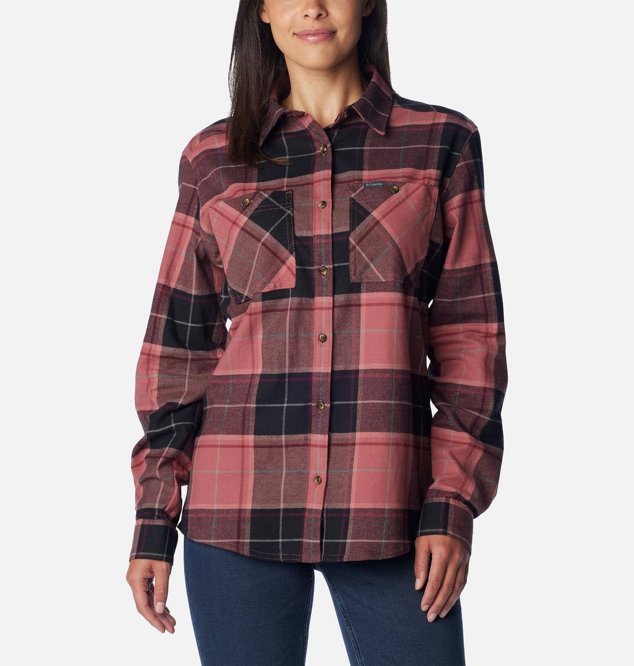 Women's Clay Hills™ Stretch Flannel Shirt 1