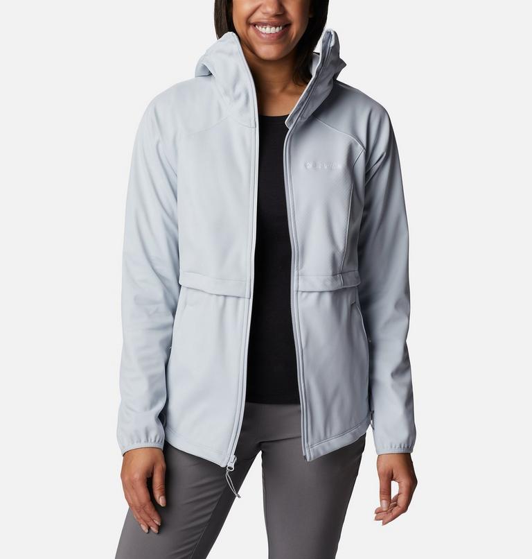 Women's Canyon Meadows Softshell Hooded Walking Jacket, Color: Cirrus Grey, image 7