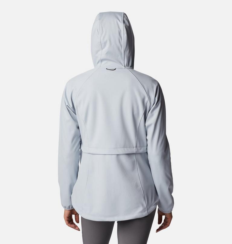 Women's Canyon Meadows Softshell Hooded Walking Jacket, Color: Cirrus Grey, image 2