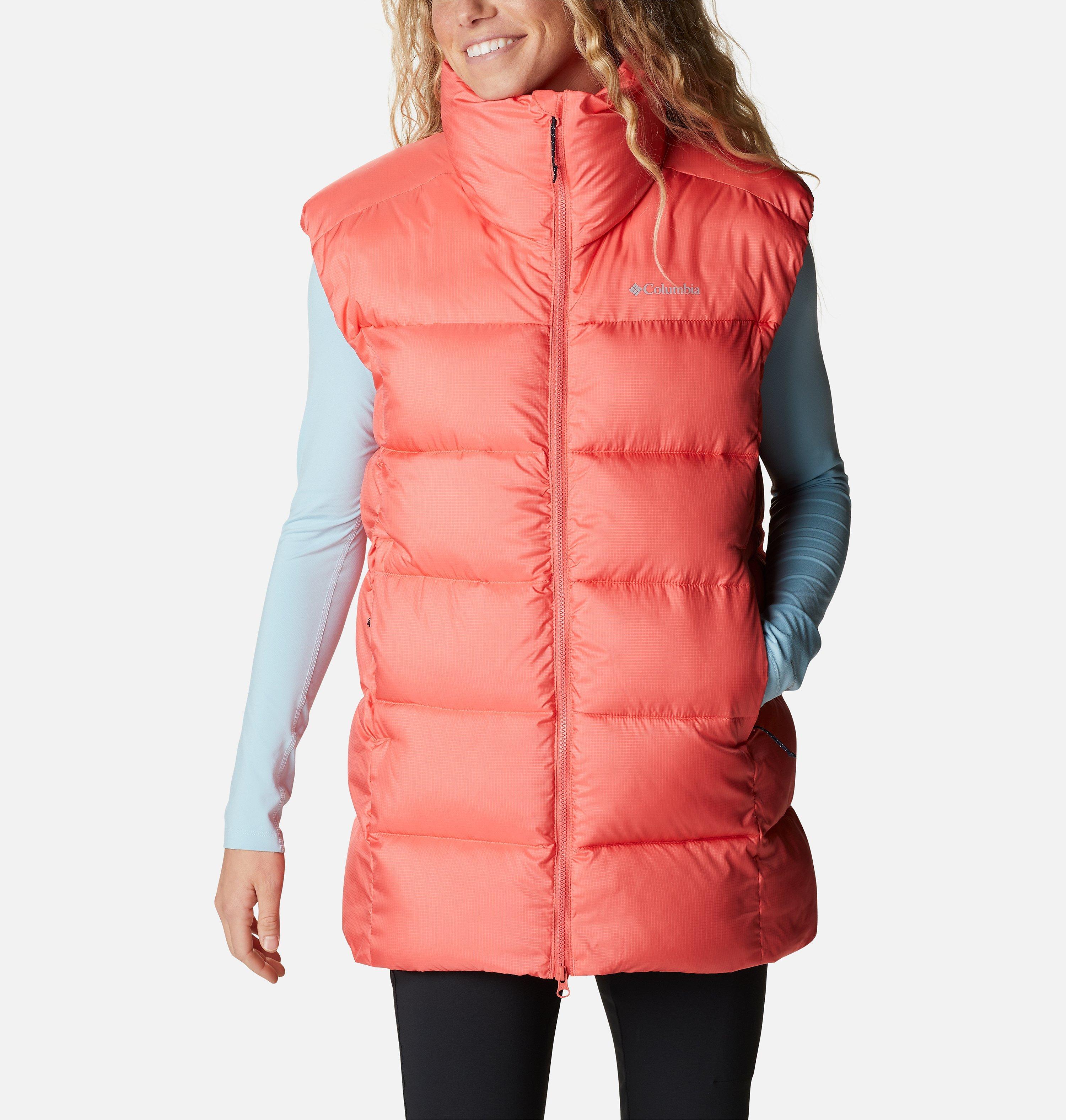 Gilet Invernale Donna Columbia Puffect Mid - Caldo, Imbottitura Sintetica, Tasche Con Cerniera, Morbido Interno - 3