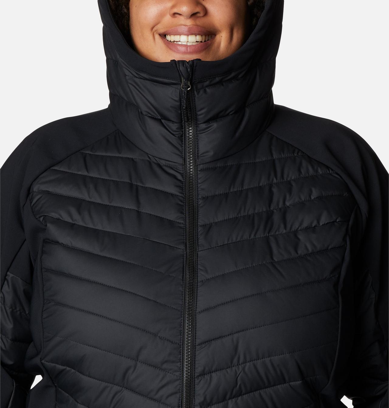 Women's Powder Lite™ Hybrid Hooded Jacket - Plus Size 4