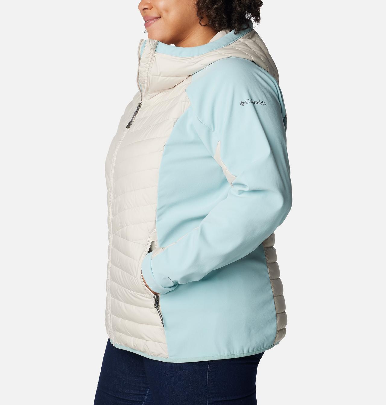Women's Powder Lite™ Hybrid Hooded Jacket - Plus Size 3