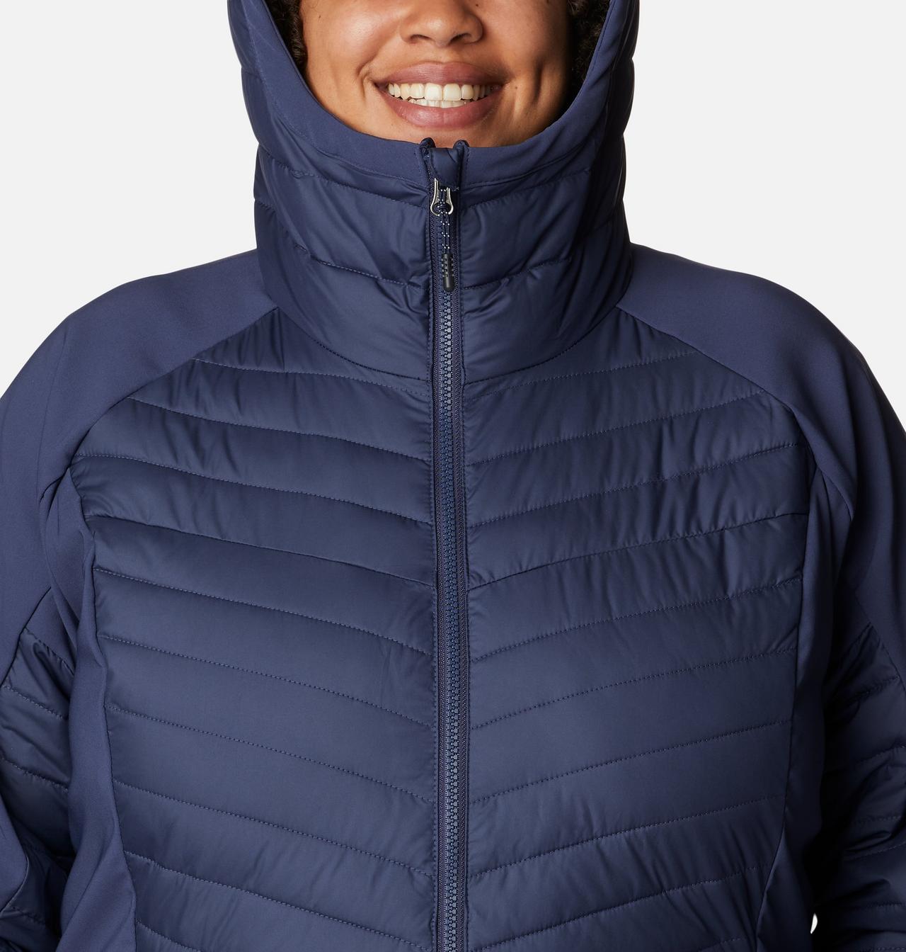 Women's Powder Lite™ Hybrid Hooded Jacket - Plus Size 4