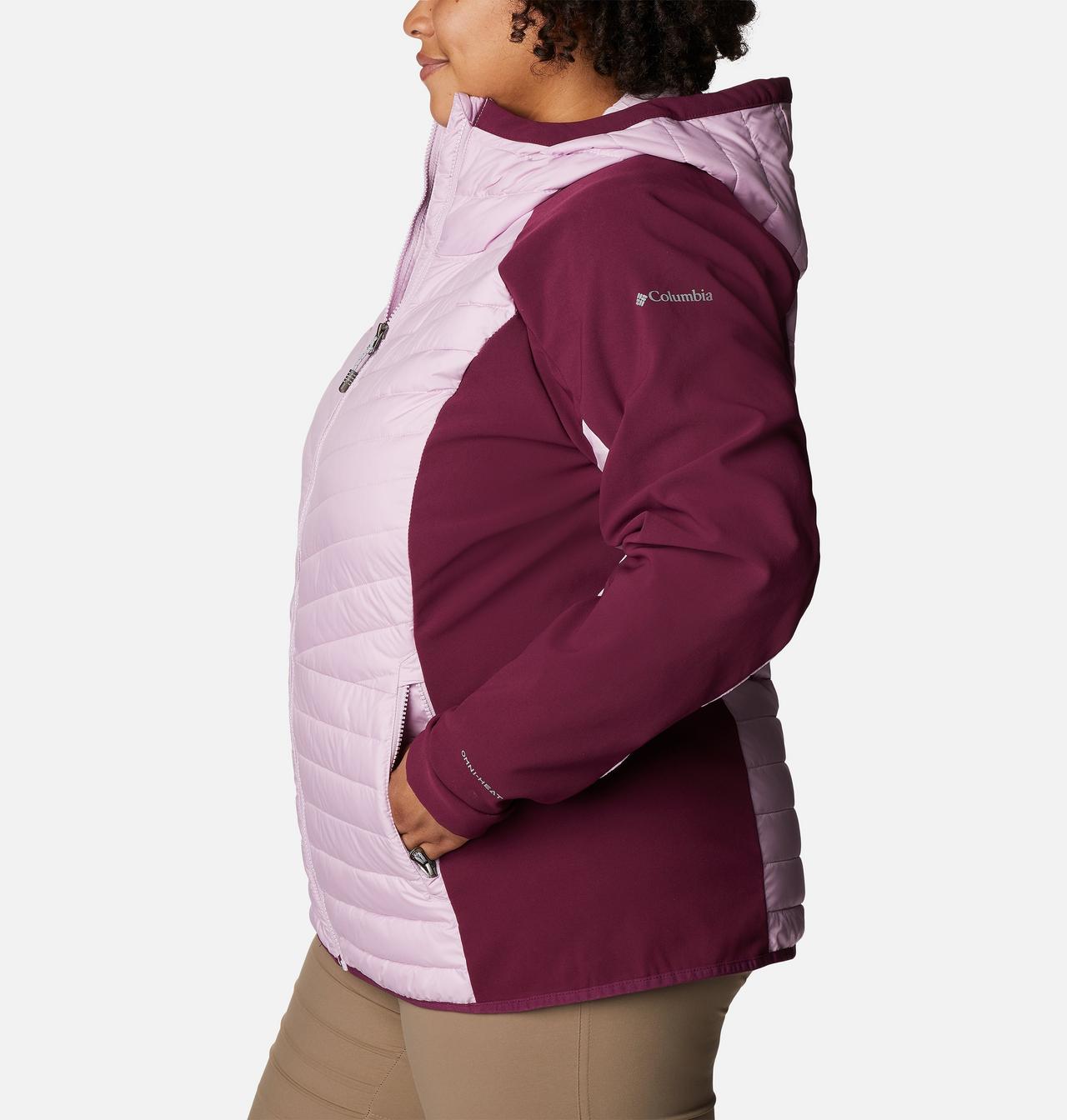 Women's Powder Lite™ Hybrid Hooded Jacket - Plus Size 3