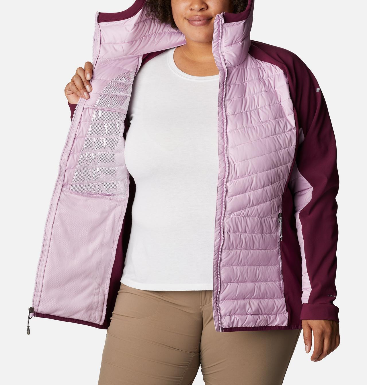 Women's Powder Lite™ Hybrid Hooded Jacket - Plus Size 5