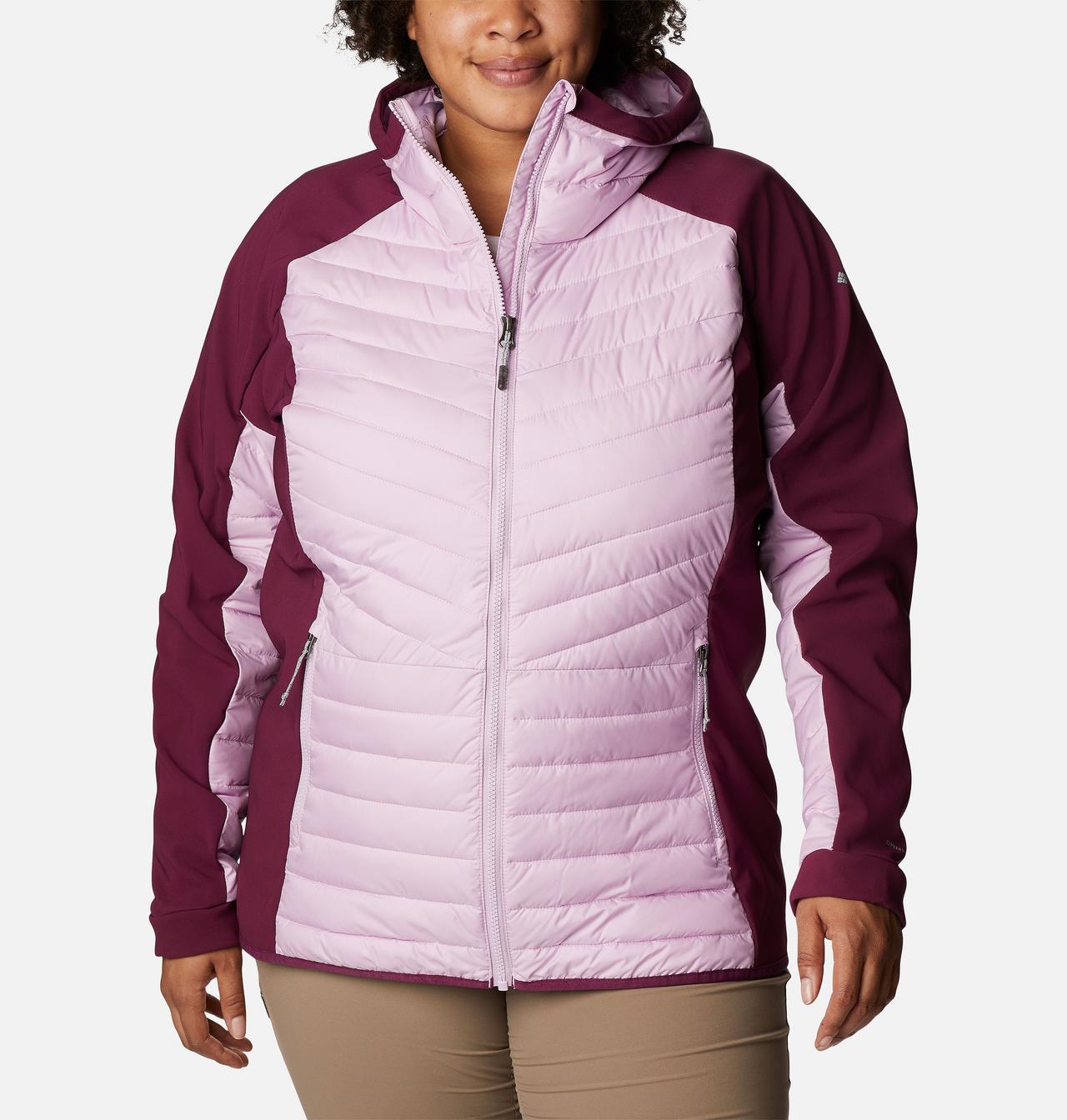 Women's Powder Lite™ Hybrid Hooded Jacket - Plus Size 1