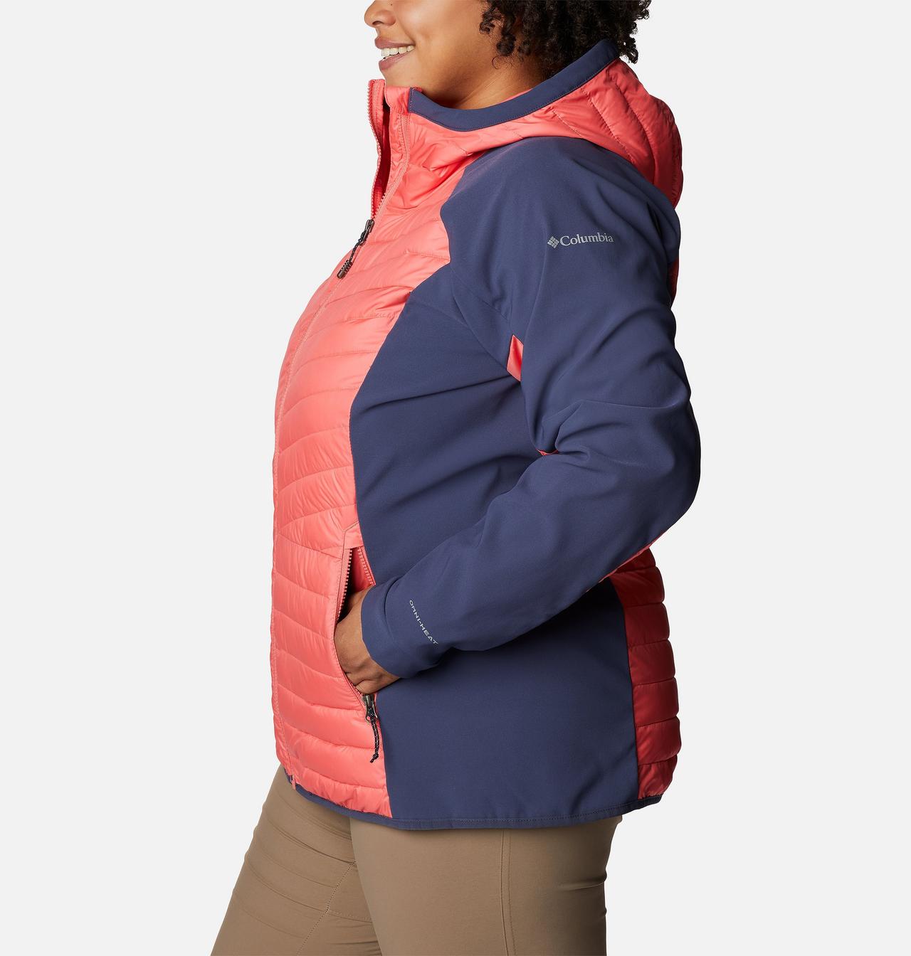 Women's Powder Lite™ Hybrid Hooded Jacket - Plus Size 3