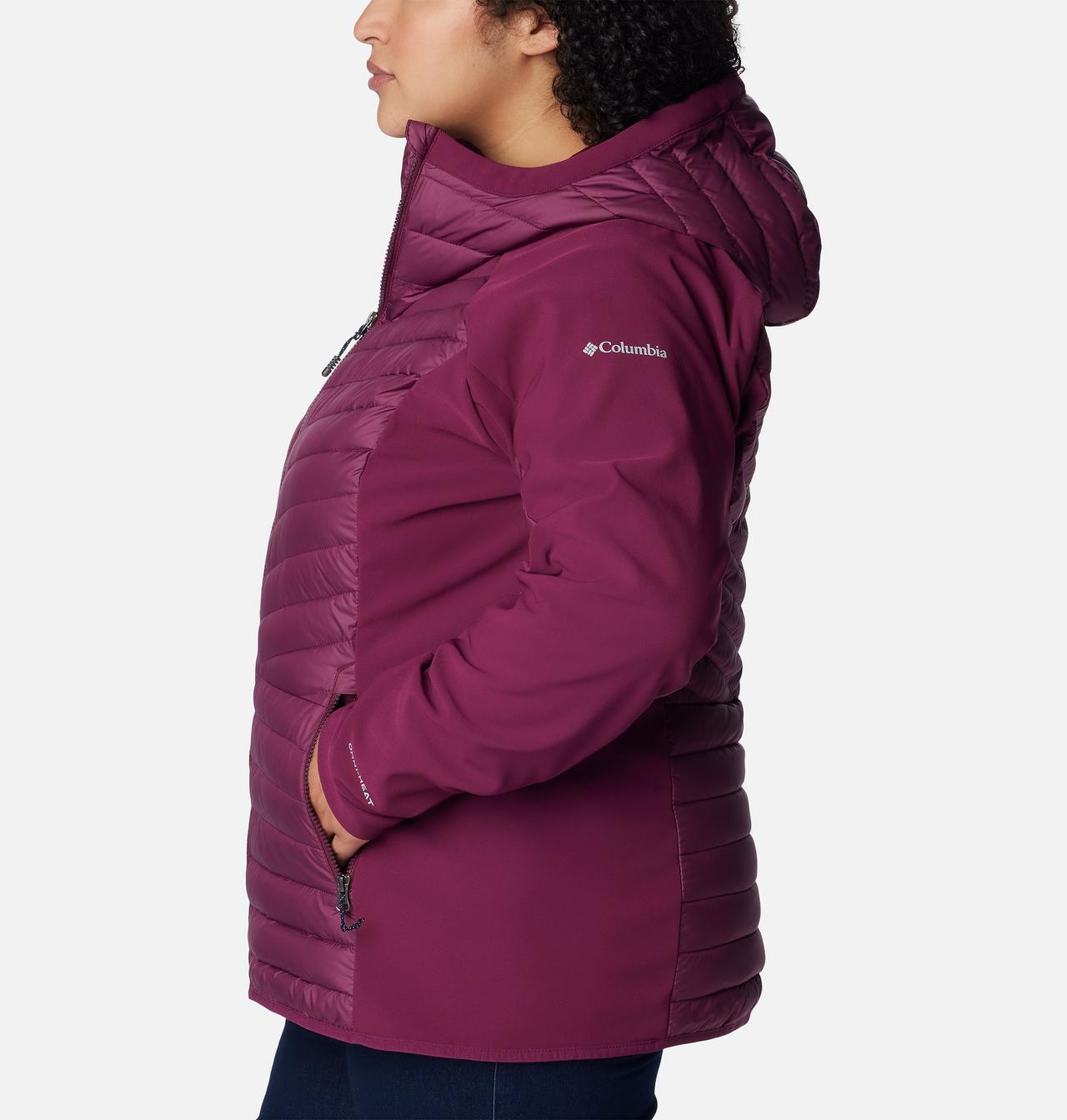 Women's Powder Lite™ Hybrid Hooded Jacket - Plus Size 3