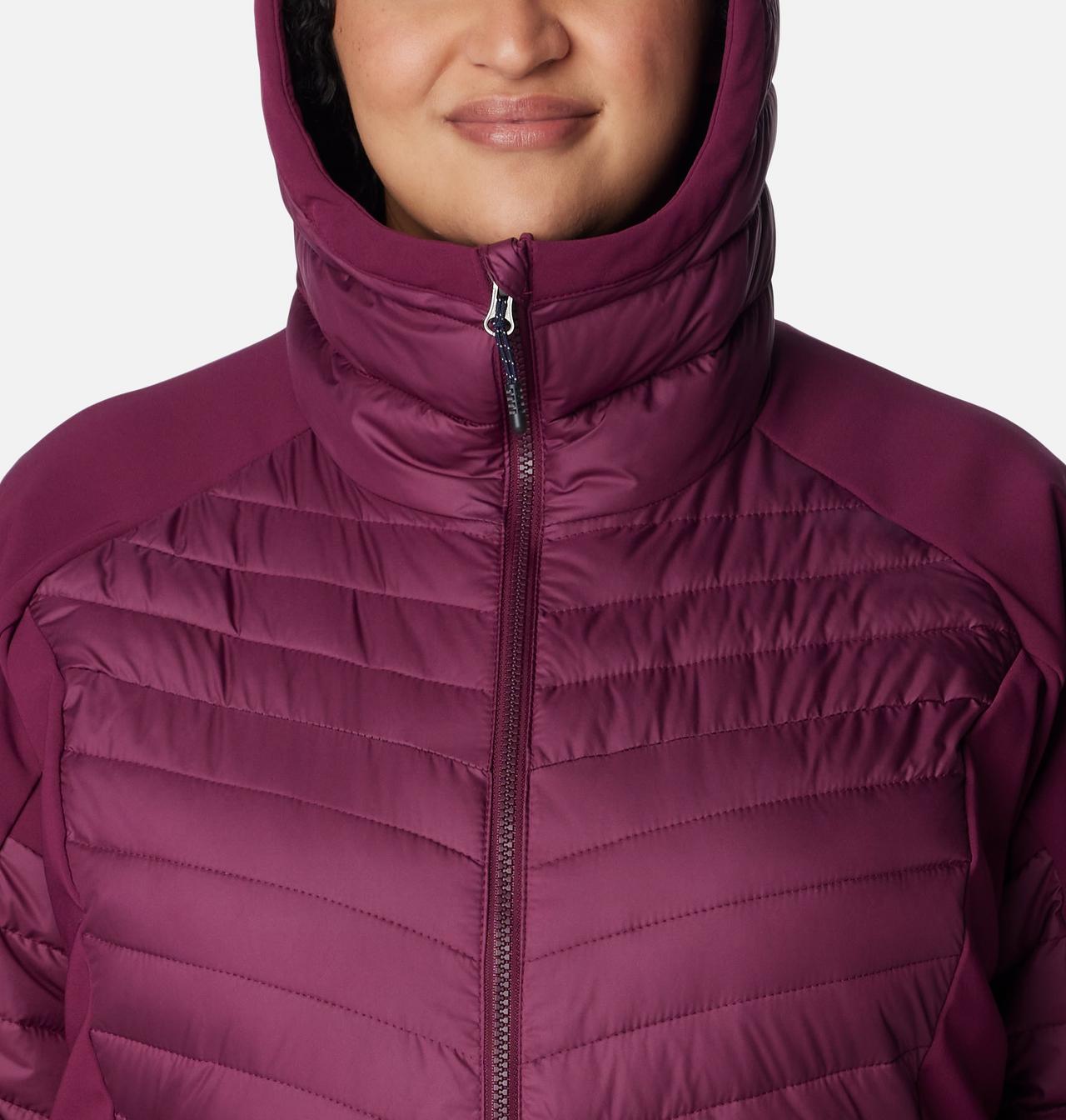 Women's Powder Lite™ Hybrid Hooded Jacket - Plus Size 4