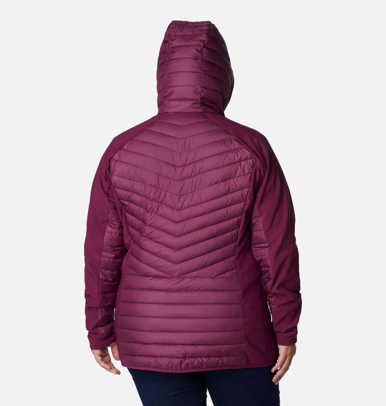 Women's Powder Lite™ Hybrid Hooded Jacket - Plus Size 2