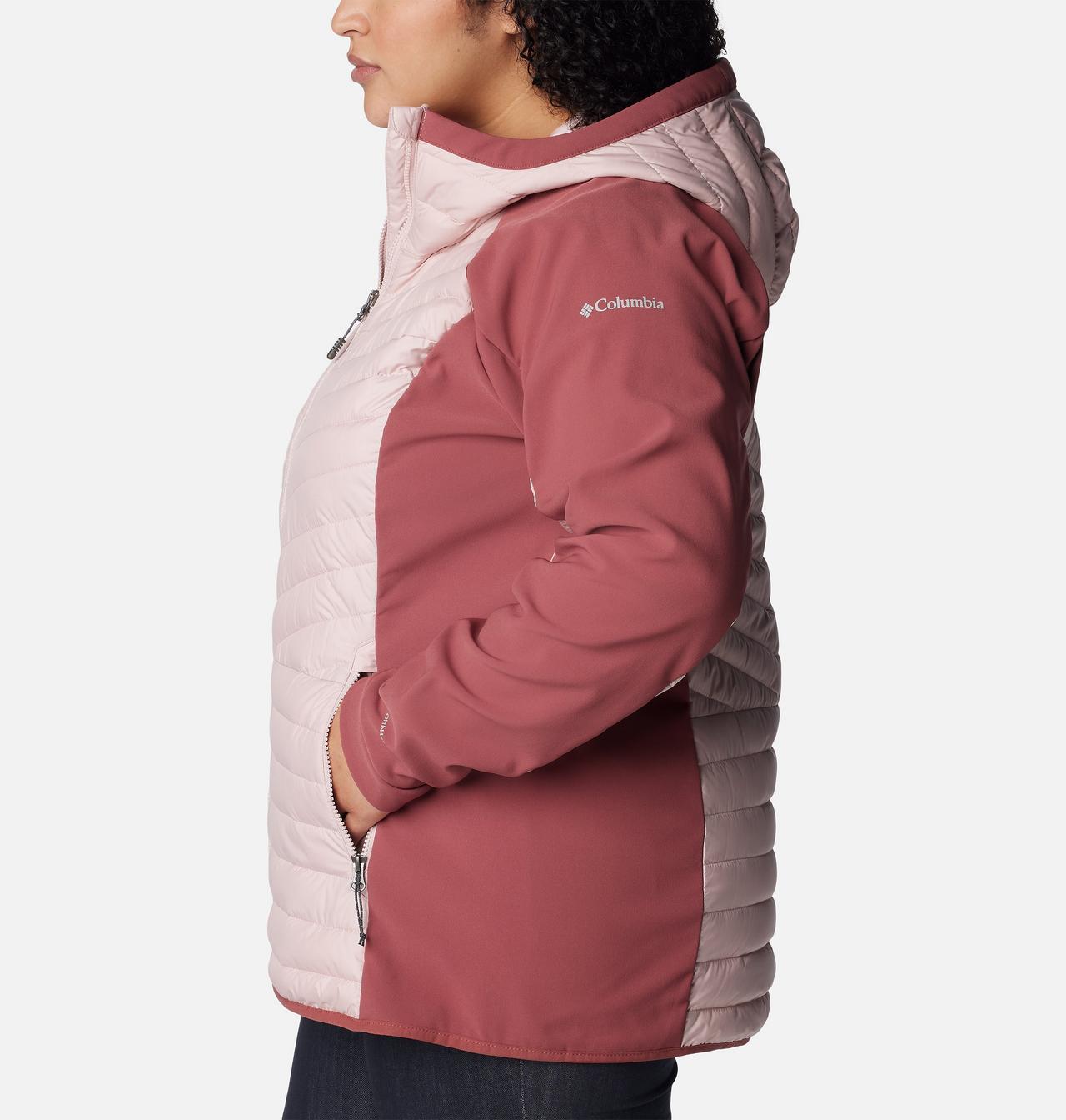 Women's Powder Lite™ Hybrid Hooded Jacket - Plus Size 3