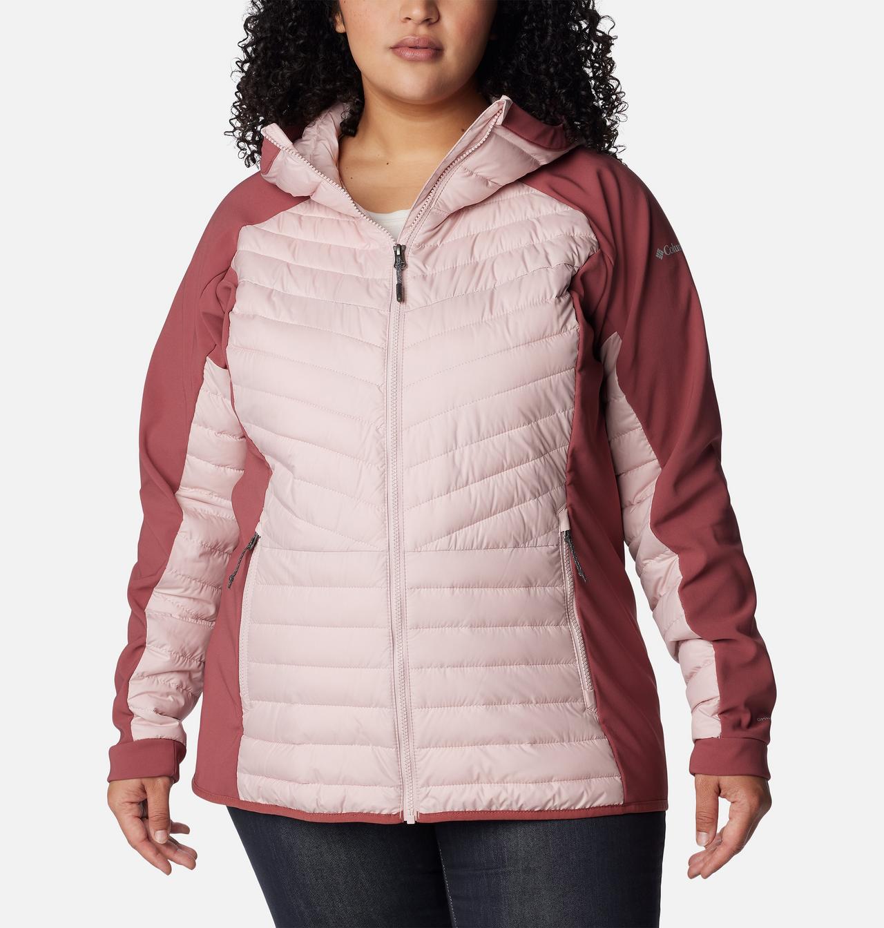 Women's Powder Lite™ Hybrid Hooded Jacket - Plus Size 1