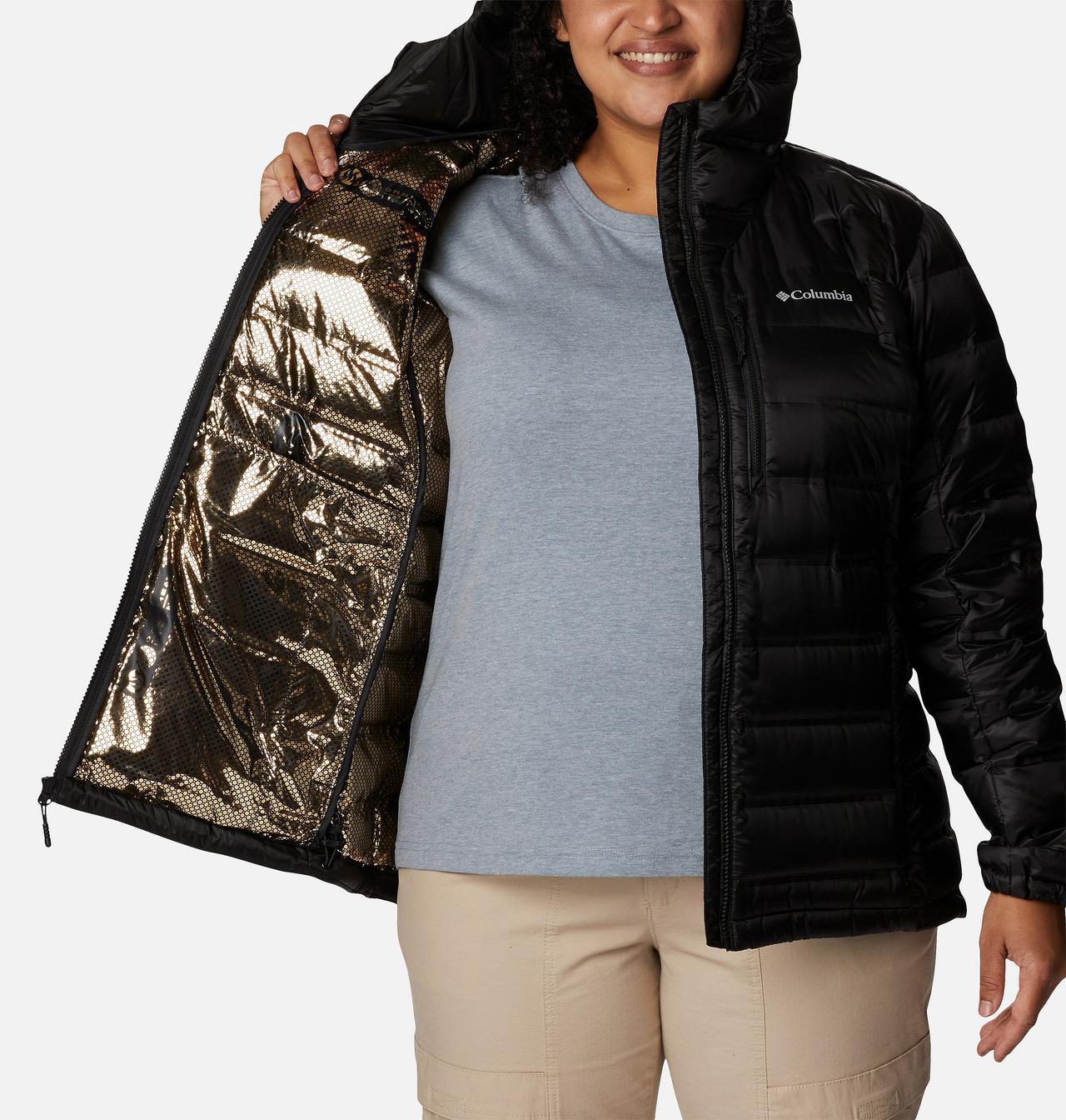 Women's Pebble Peak™ Down Hooded Jacket - Plus Size 5