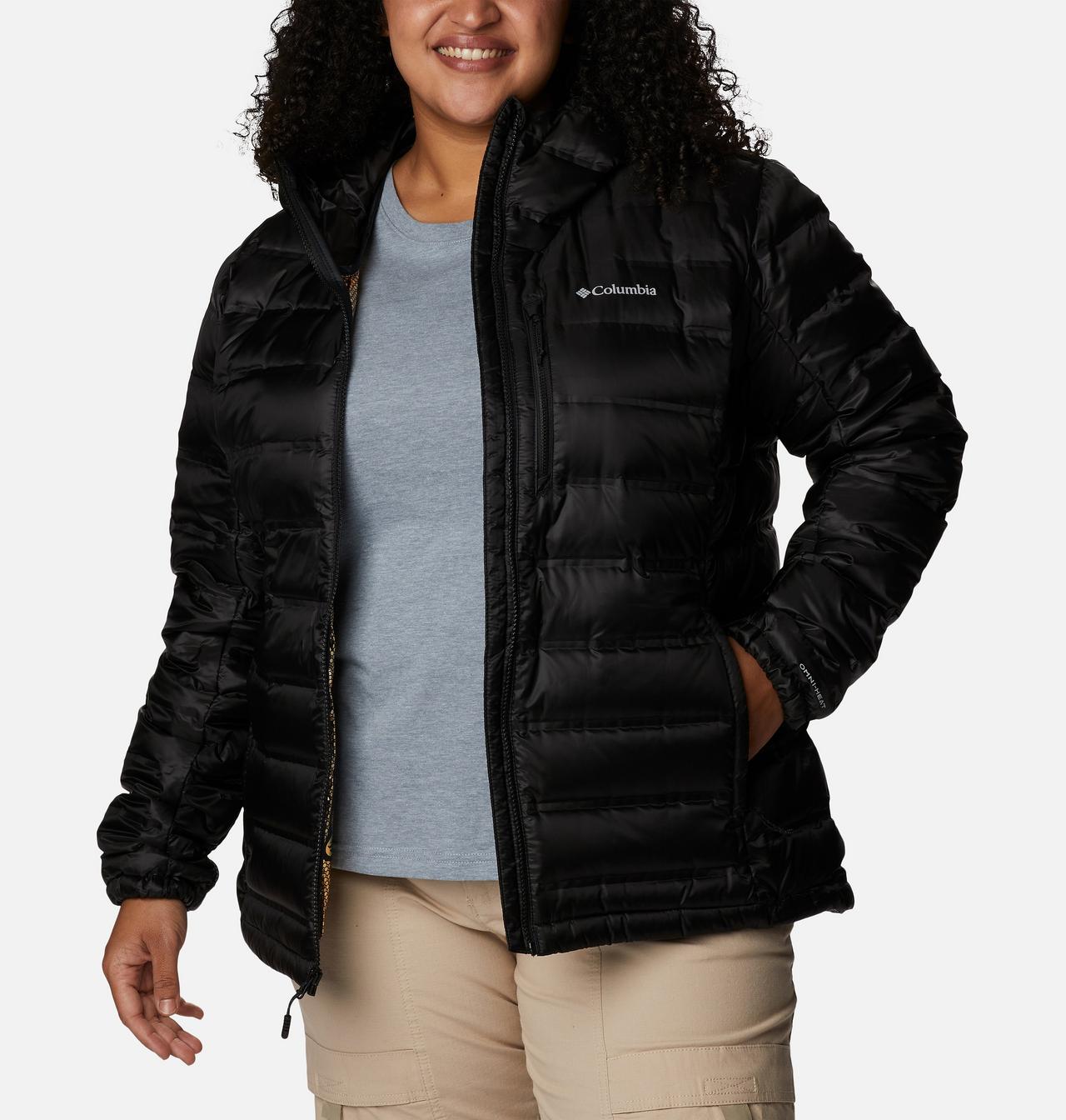 Women's Pebble Peak™ Down Hooded Jacket - Plus Size 8