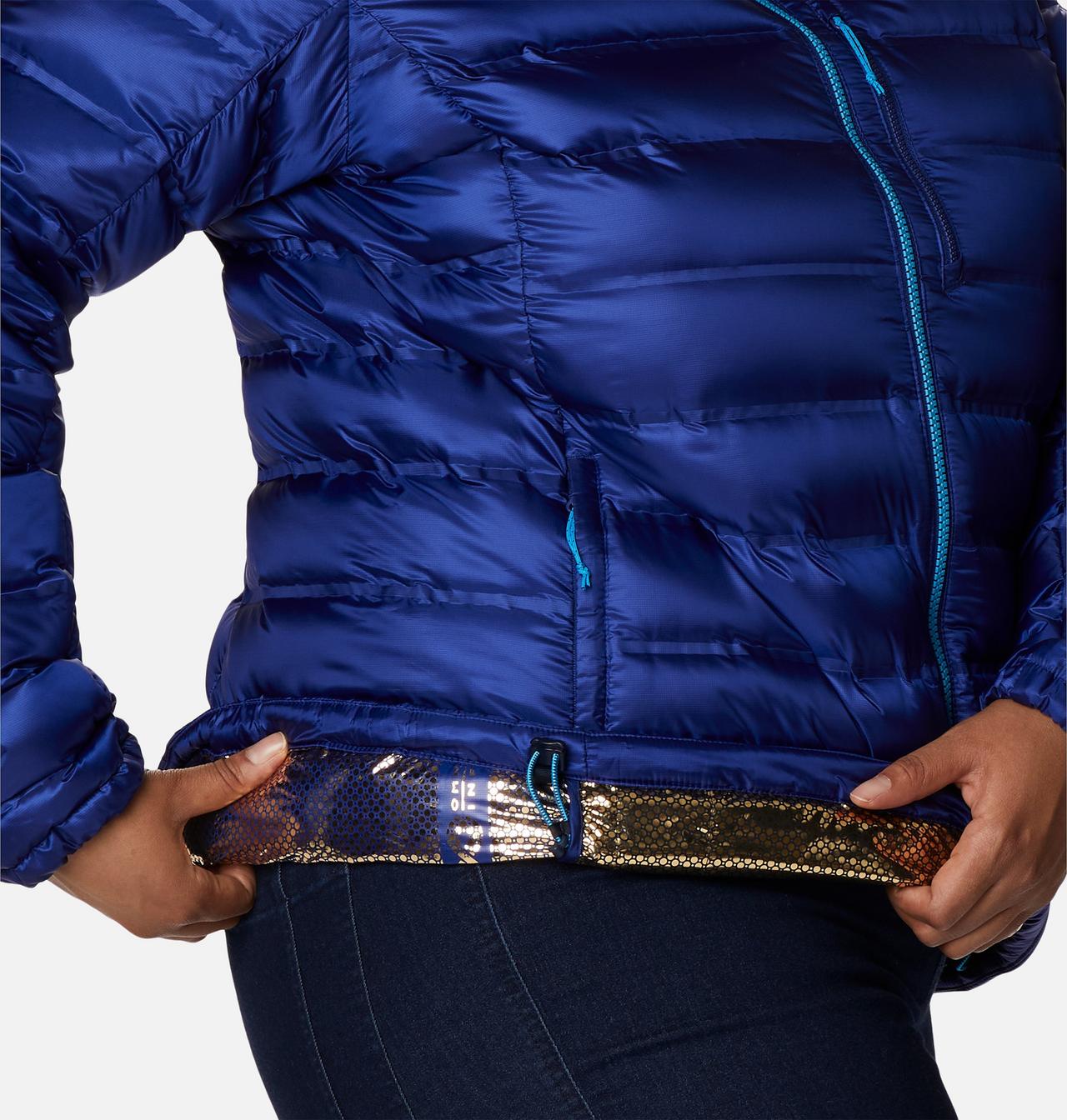 Women's Pebble Peak™ Down Hooded Jacket - Plus Size 7
