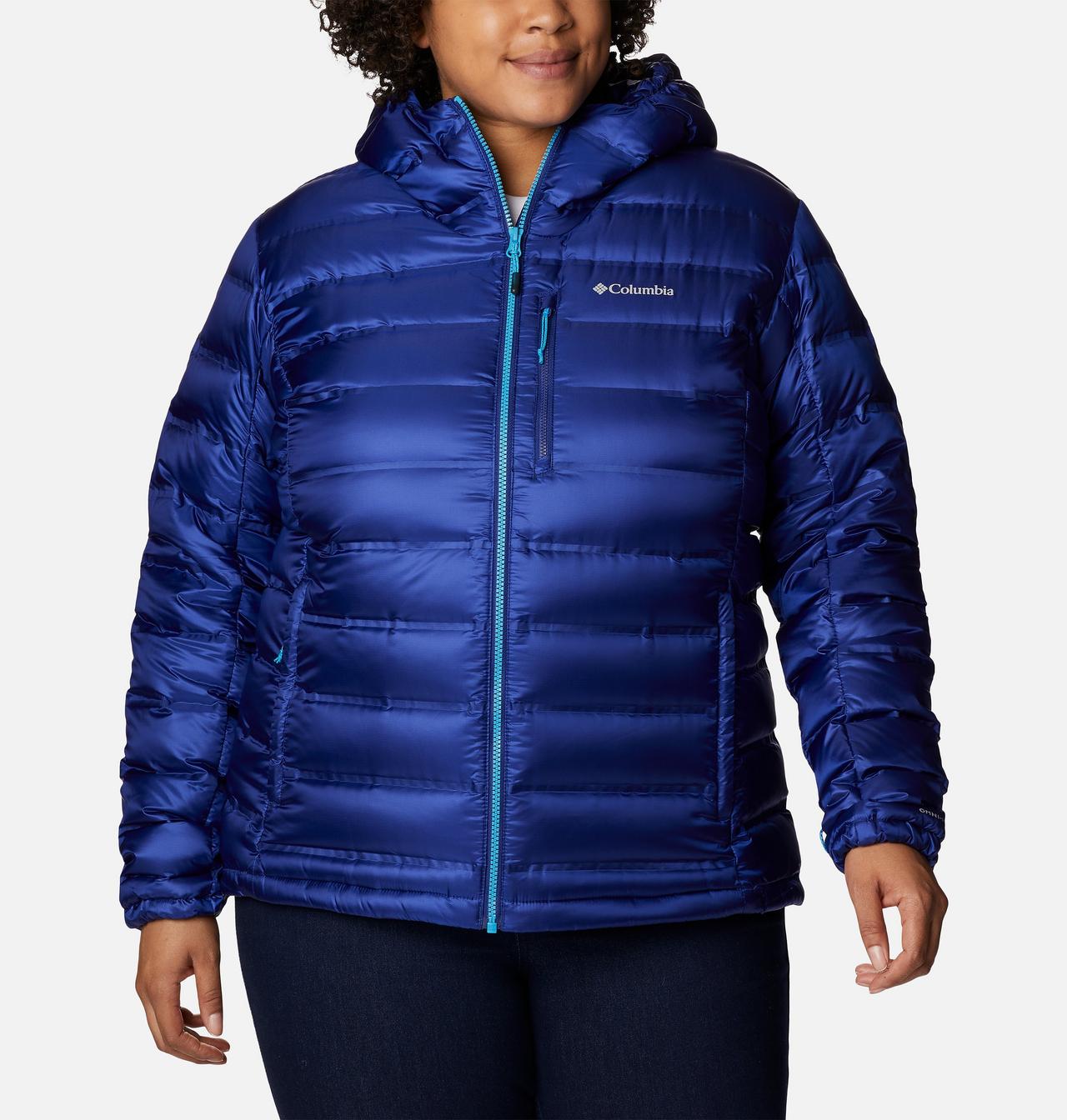 Women's Pebble Peak™ Down Hooded Jacket - Plus Size 1