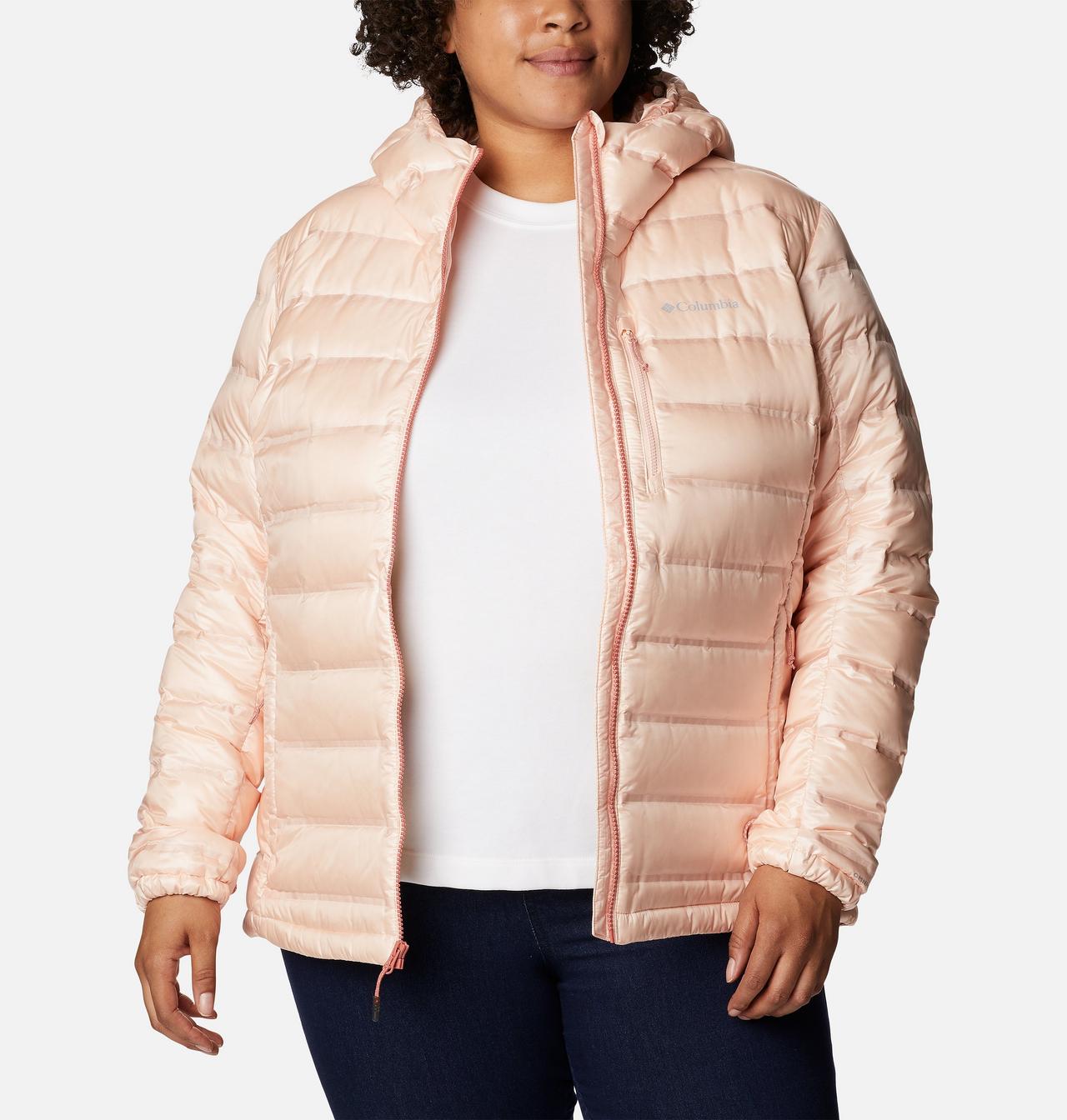 Women's Pebble Peak™ Down Hooded Jacket - Plus Size 8
