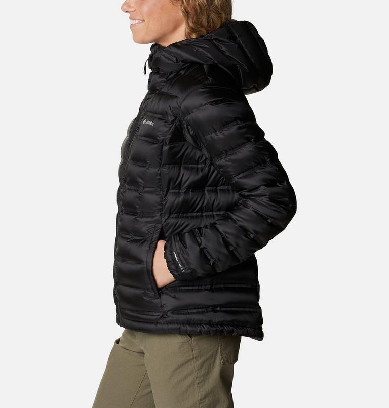 Pebble Peak Down Hooded Jacket | 010 | S, Color: Black, image 3