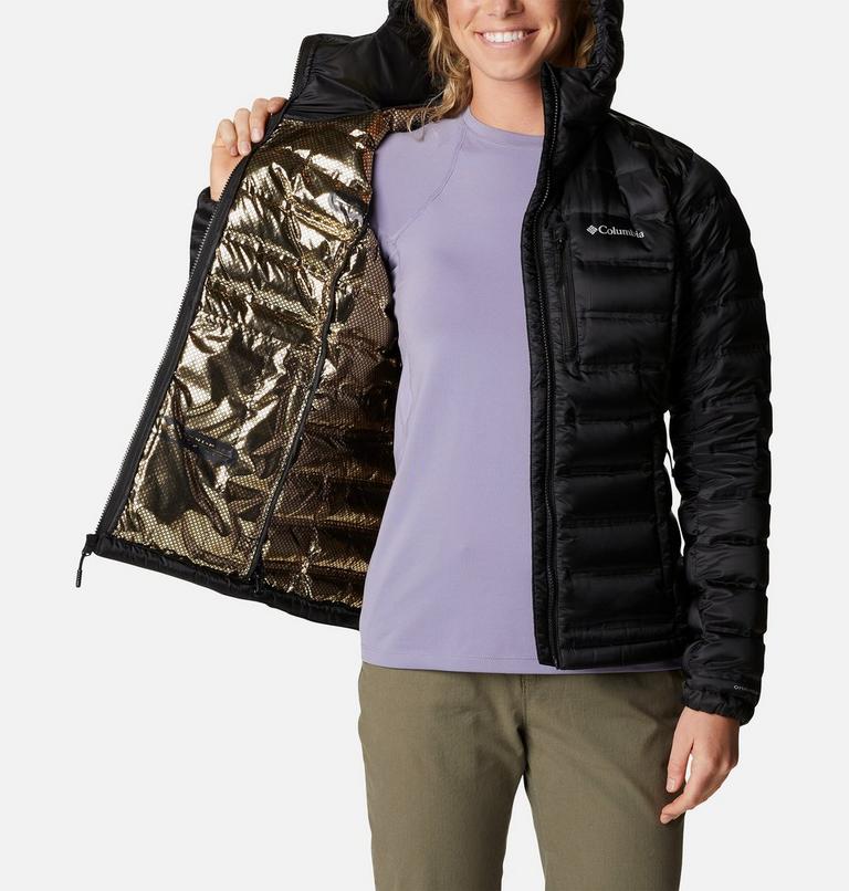 Pebble Peak Down Hooded Jacket | 010 | S, Color: Black, image 5
