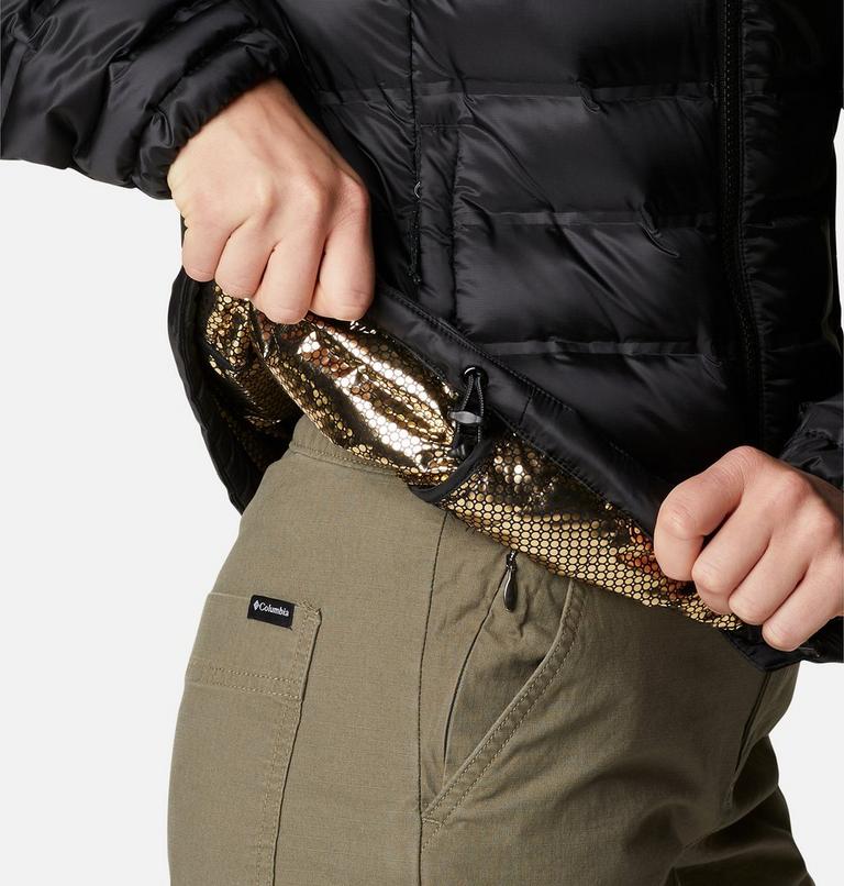Pebble Peak Down Hooded Jacket | 010 | S, Color: Black, image 7