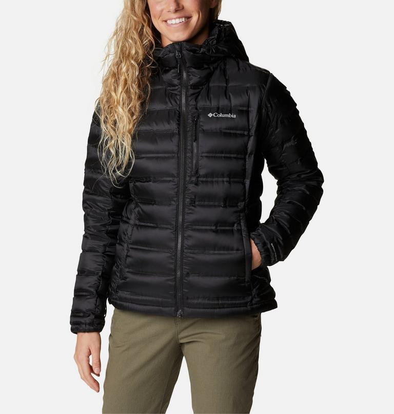 Pebble Peak Down Hooded Jacket | 010 | S, Color: Black, image 1