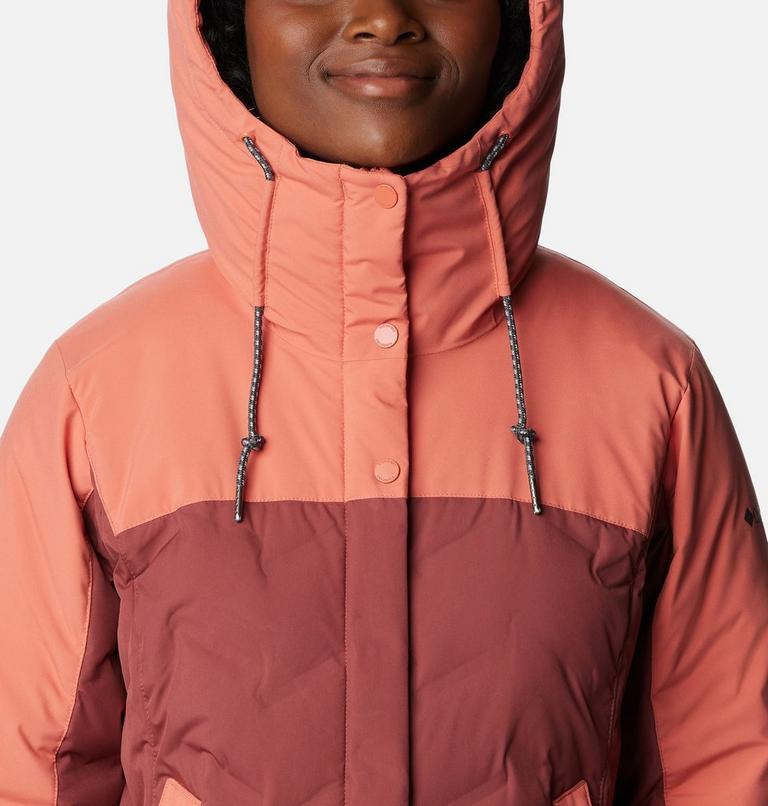 Mountain Croo II Mid Down Jacket | 679 | XS, Color: Beetroot, Faded Peach, image 4