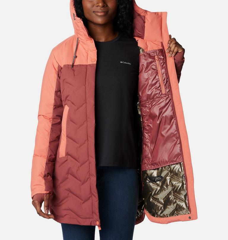 Mountain Croo II Mid Down Jacket | 679 | XS, Color: Beetroot, Faded Peach, image 5
