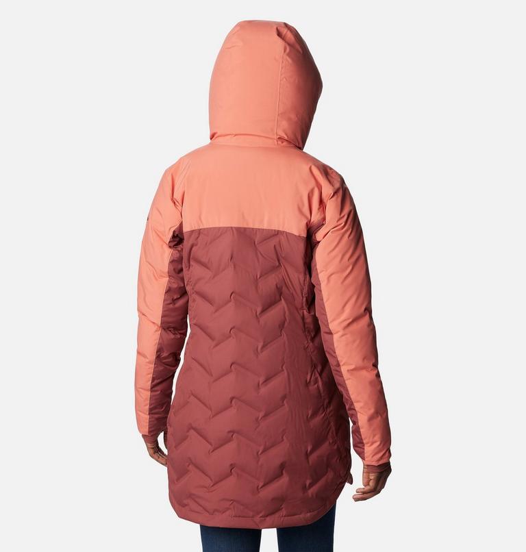 Mountain Croo II Mid Down Jacket | 679 | XS, Color: Beetroot, Faded Peach, image 2