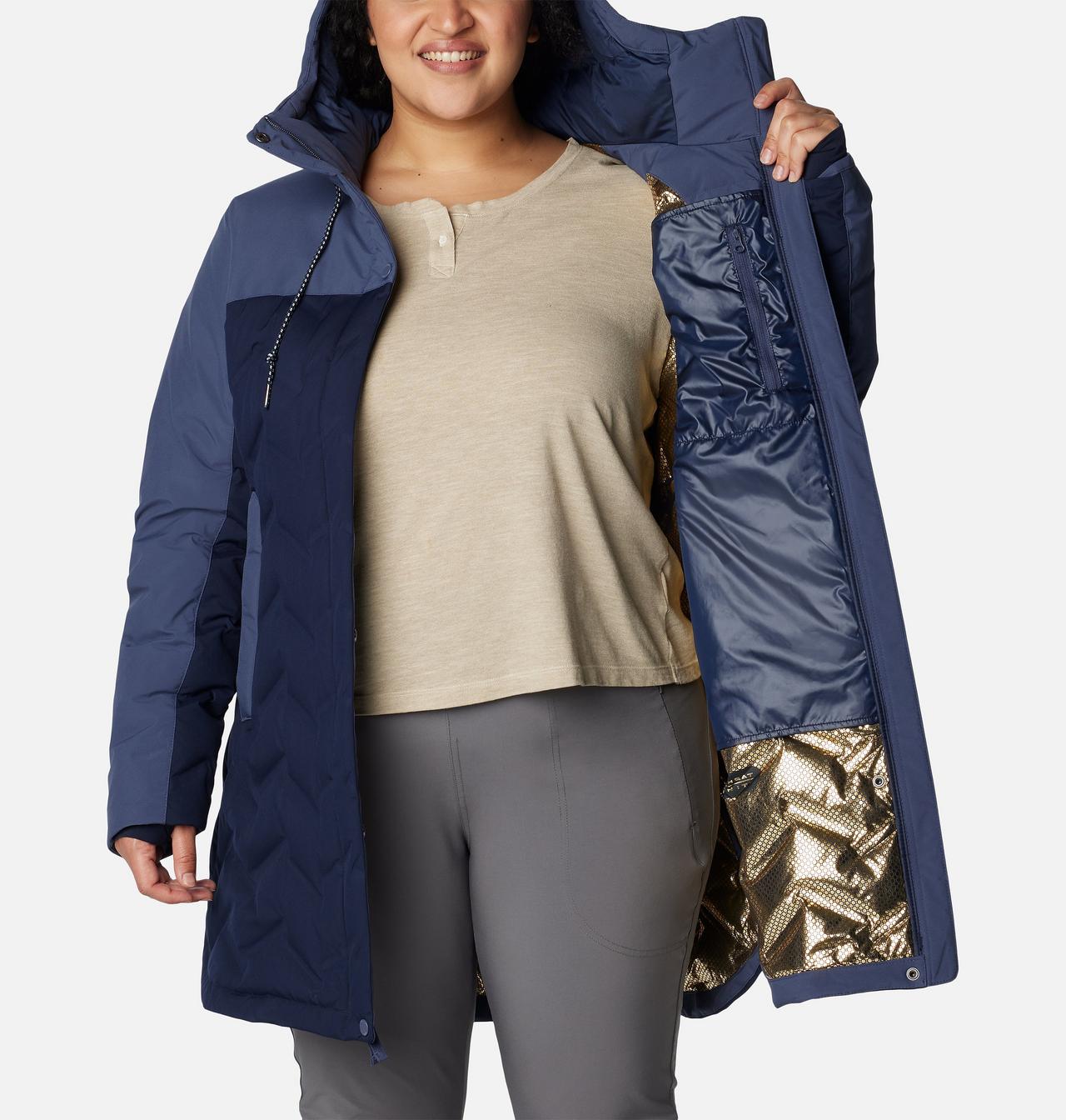Manteau mi-long Mountain Croo™ II Femme – Grande taille 5