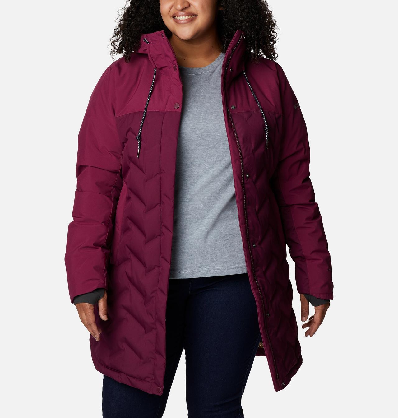 Manteau mi-long Mountain Croo™ II Femme – Grande taille 8