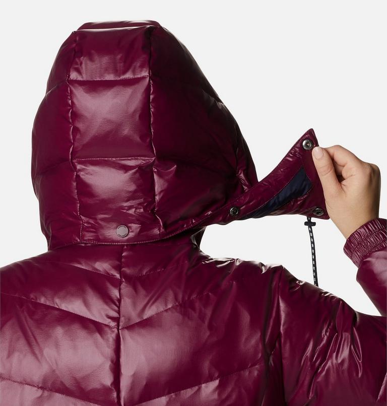 Icy Heights II Down Mid Jacket | 616 | XL, Color: Marionberry Gunmetal, image 6