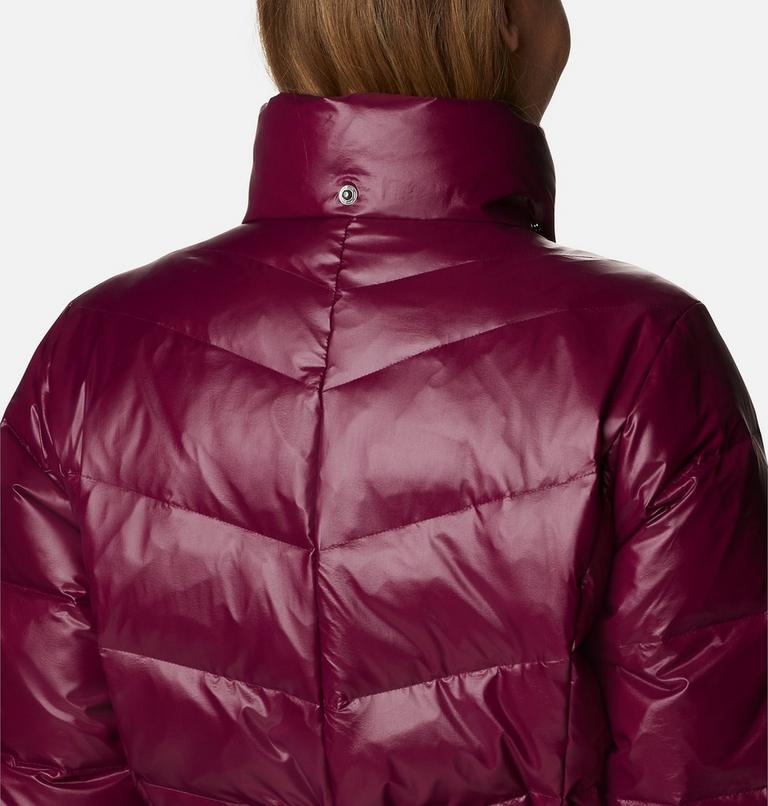 Icy Heights II Down Mid Jacket | 616 | XL, Color: Marionberry Gunmetal, image 7