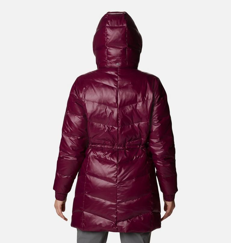 Icy Heights II Down Mid Jacket | 616 | XL, Color: Marionberry Gunmetal, image 2