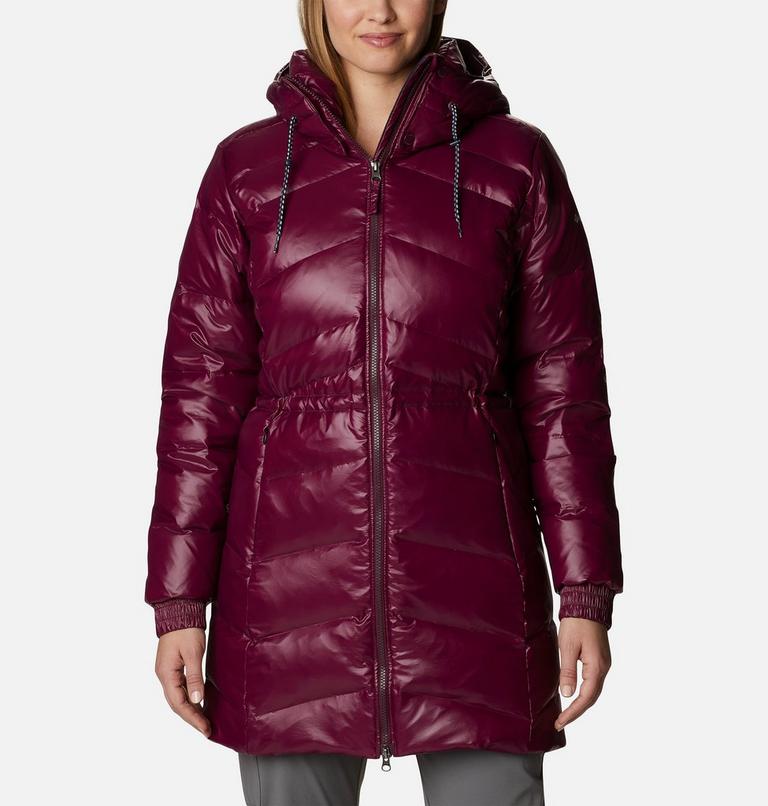 Icy Heights II Down Mid Jacket | 616 | XL, Color: Marionberry Gunmetal, image 1