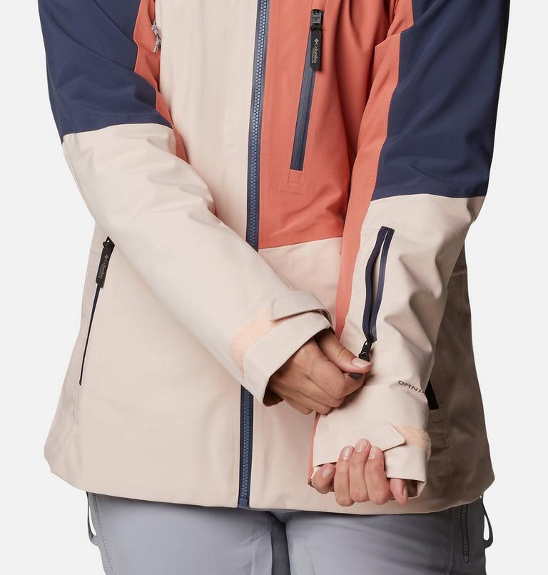 Platinum Peak 3L Jacket | 890 | S, Color: Peach Blossom, Dark Coral, Nocturnal, image 9