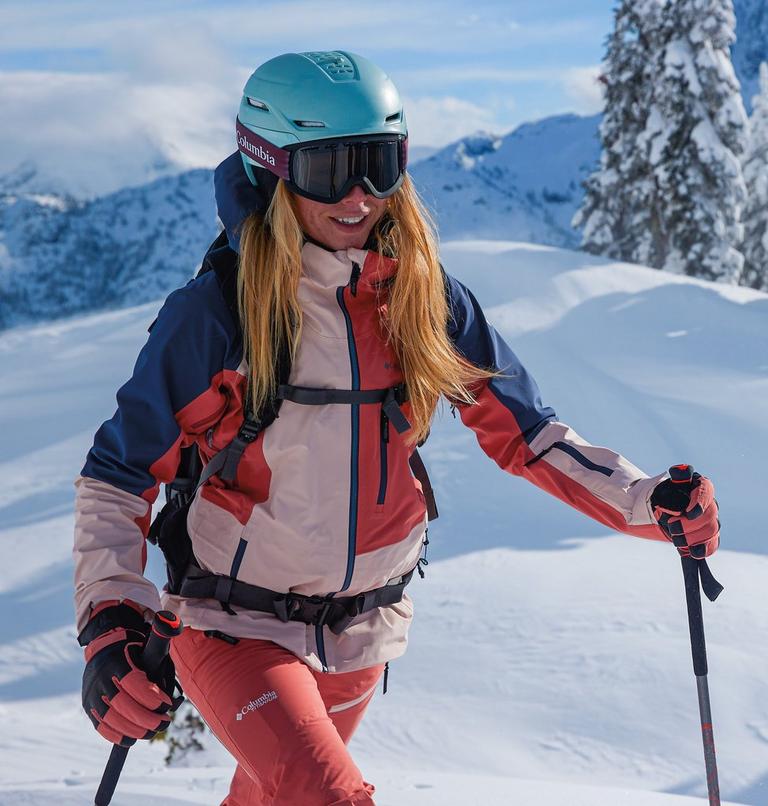 Platinum Peak 3L Jacket | 890 | S, Color: Peach Blossom, Dark Coral, Nocturnal, image 13