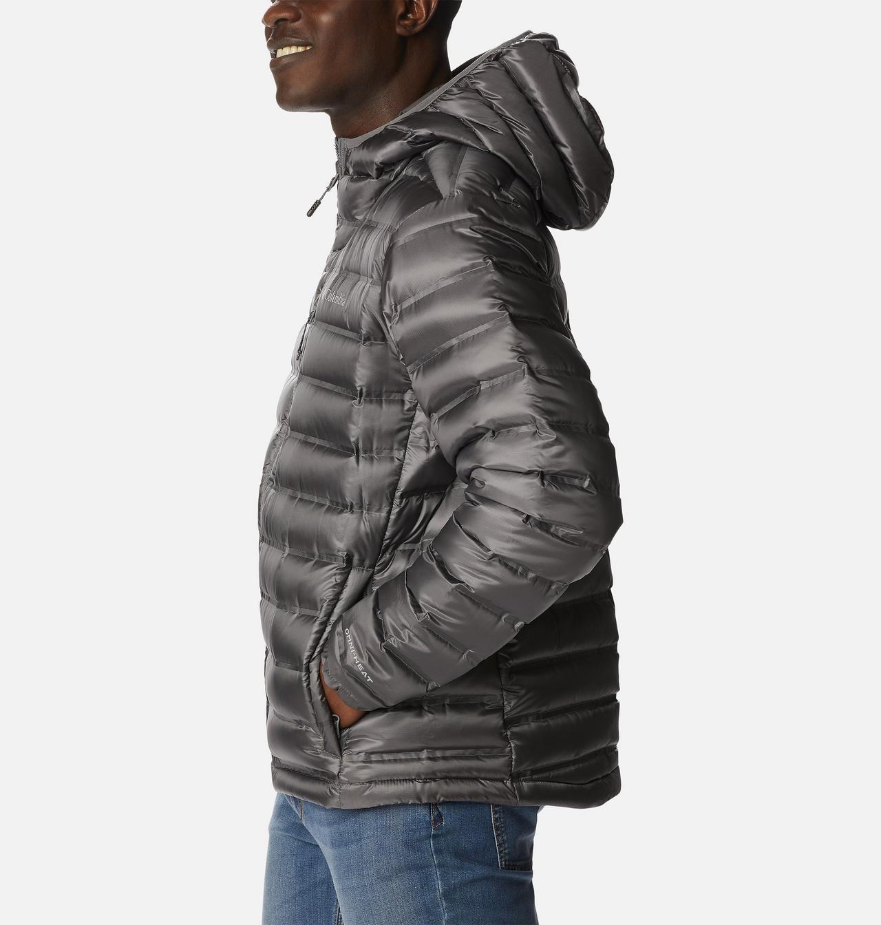 Men's Pebble Peak™ Down Hooded Jacket 3